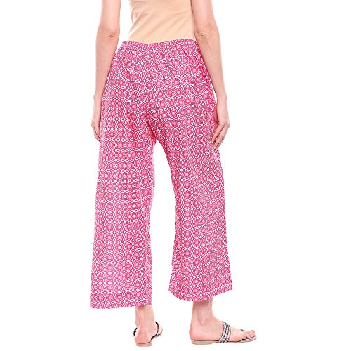 Image of BIBA Women Cotton A-Line Kurta Palazzo Suit Set