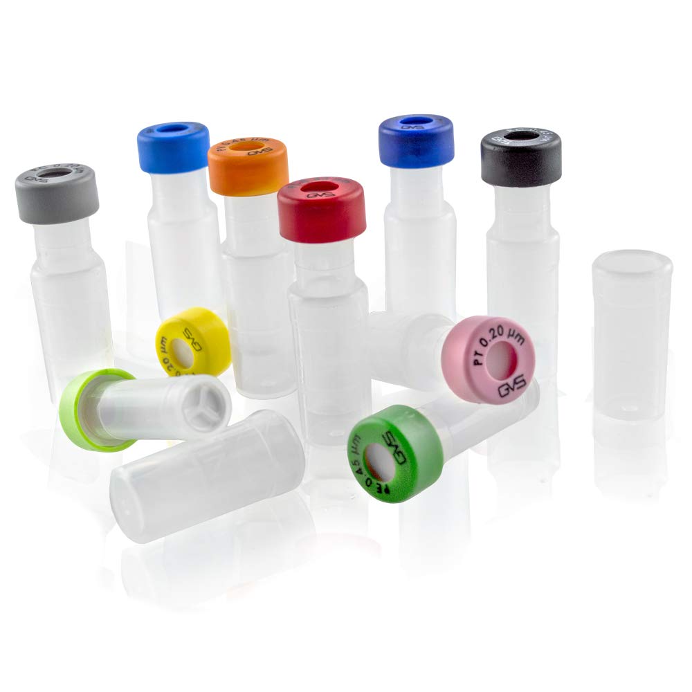 GVS Filter Technology, SEPARA Spritzenlose Filter Vial, PTFE Membran, 0.45µm, 100/pk