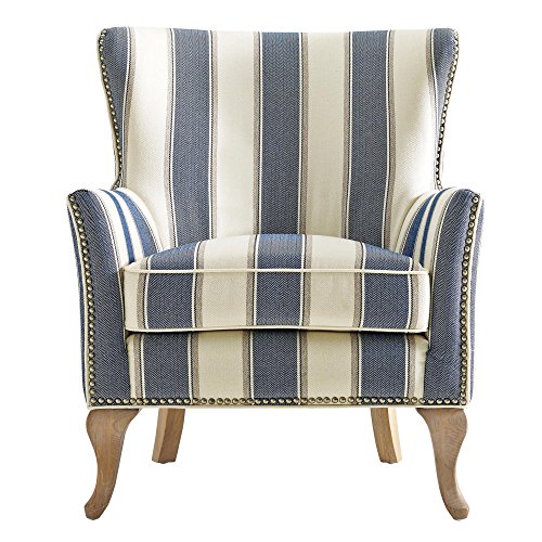 Dorel Living Reva Accent Chair, Blue #TOP6