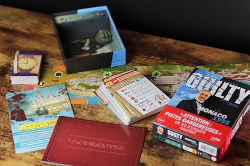 Jeu D'Enquête Iello Guilty Monaco 1955 – Jeu Narratif Inspiré Des Années 1950 - vue 5