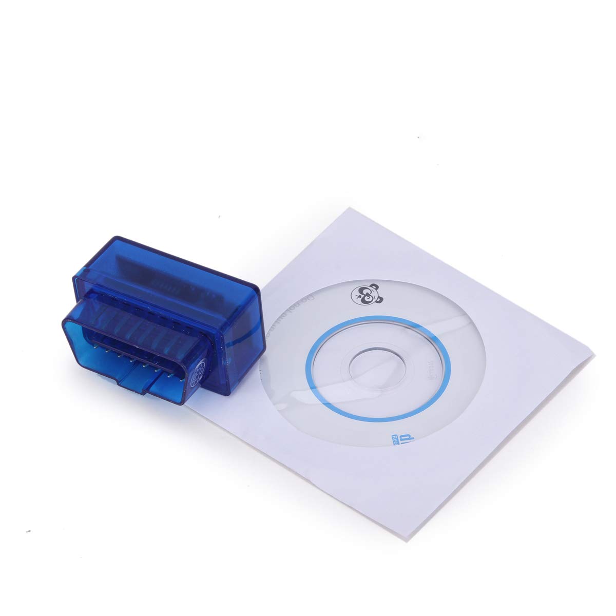 dasaita Car OBDII OBD 2 Bluetooth Fault Code Reader Reset Adapter for iPhone IOS Android Auto Check Engine Light Clear ODB2 Diagnostic Scan Tool