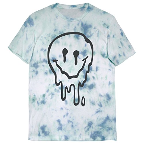 melted smiley face t shirt
