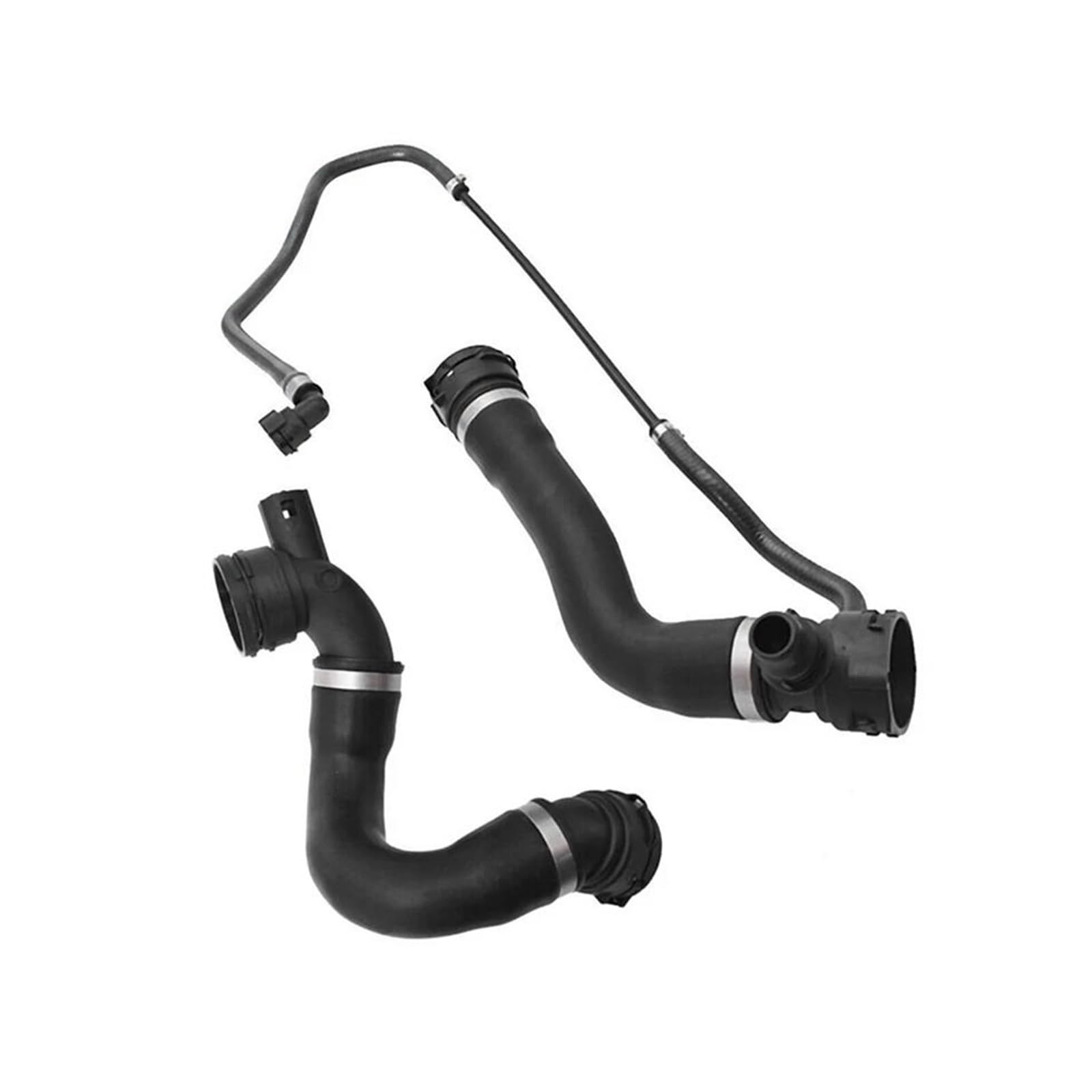 Clvccztzgw One Color For E90 E91 E92 325I 330I 330Xi 2006 328I 328Xi 17127618510 17127531581 3Pcs Car Upper Lower Coolant Radiator Hose Engine Parts
