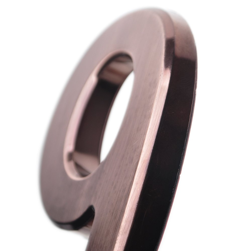 Lot De 2 - Hauteur 5 Cm Chiffres Adhésifs Boîte Aux Lettres