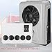 Frezon 12000 BTU 12V Truck Cab RV Air Conditioner Split AC Fits for Semi Trucks Bus Caravan