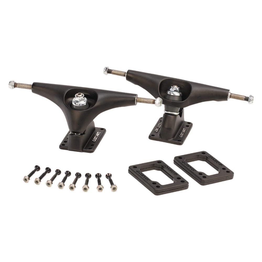Carver Trucks Skateboard - Trucks Cx 6.5" - Couleur Coal Satin