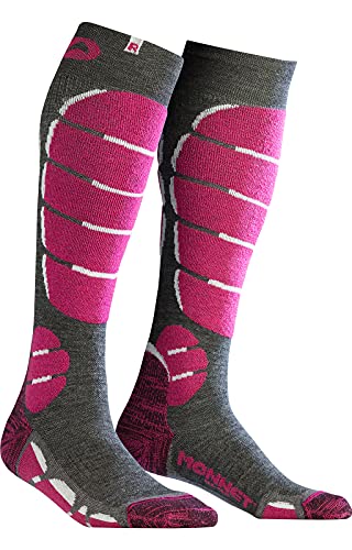 Chaussettes de ski haut de gamme Monnet Ski Light pour femme exigeante
