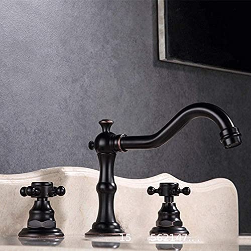 Robinet de baignoire noir antique pour remplacer une robinetterie fuyante