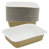 Barquette en Carton thermoscellable 500 cc - Lot de 50