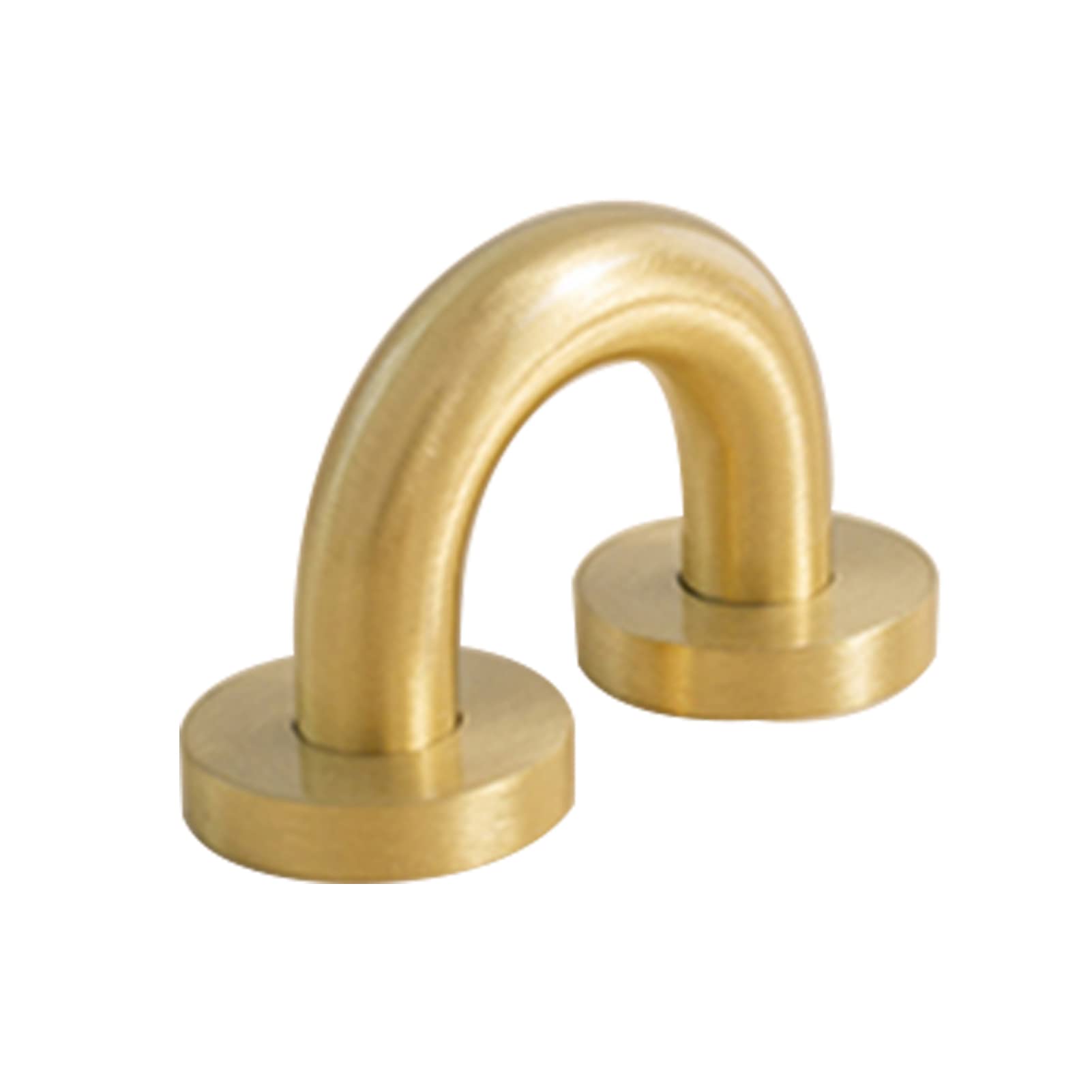 Niusabou One Color Bow Pulls Door Handles, Brass Copper Bow Cabinet Drawer Handles Multiple Sizes1pcs(Hole Distance 32Mm)