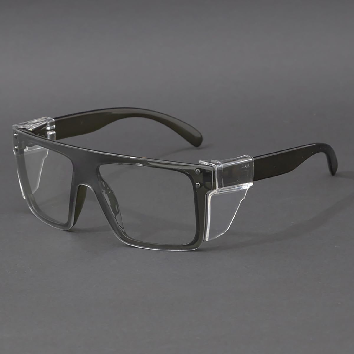 Photochromic Anti Bluelight UV400 Auto-Darkening Clear to Smoke Lens Transitional ANSI Z87.1 Safety SunglassesGlasses - Image 8