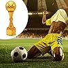Tdoutop Resin Trophy for Sports Participation Office Decor Craft Birthday Recognition, Football #3