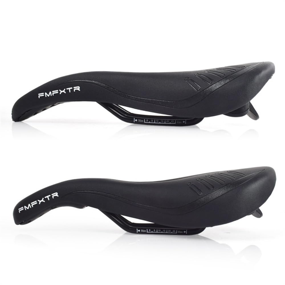 Fahrrad Sattel Fahrradsattel atmungsaktivem Mountainbikesitz Pu Leder Fahrradsitz Sitzkissen Schwamm gefüllt Bequeme Radsportzubehör gefüllt Fahrradsattel Herren(Racing Style)