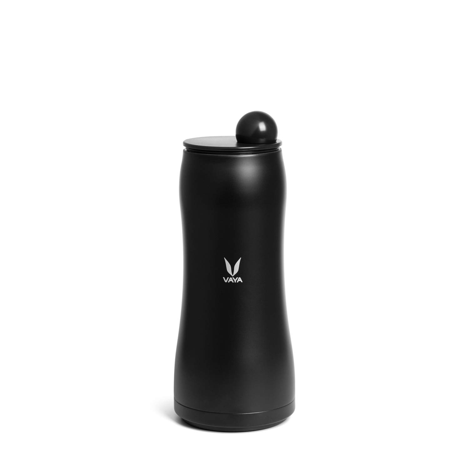 VAYA DRYNK Max with Globe Lid - Vacuum Insulated Steel Flask 900 ml | Stainless Steel Water Bottle | Hot & Cold Water Bottle for Office or School | 12 Hrs Hot & 18 Hrs Cold | Color - Black (B08WJHWG6Y) Amazon Price History, Amazon Price Tracker