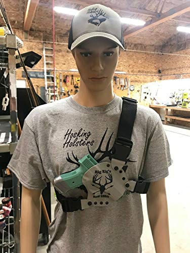 Hosking Chest Holster for Springfield MAS Black (Springfield XDM 45/10mm, Right)