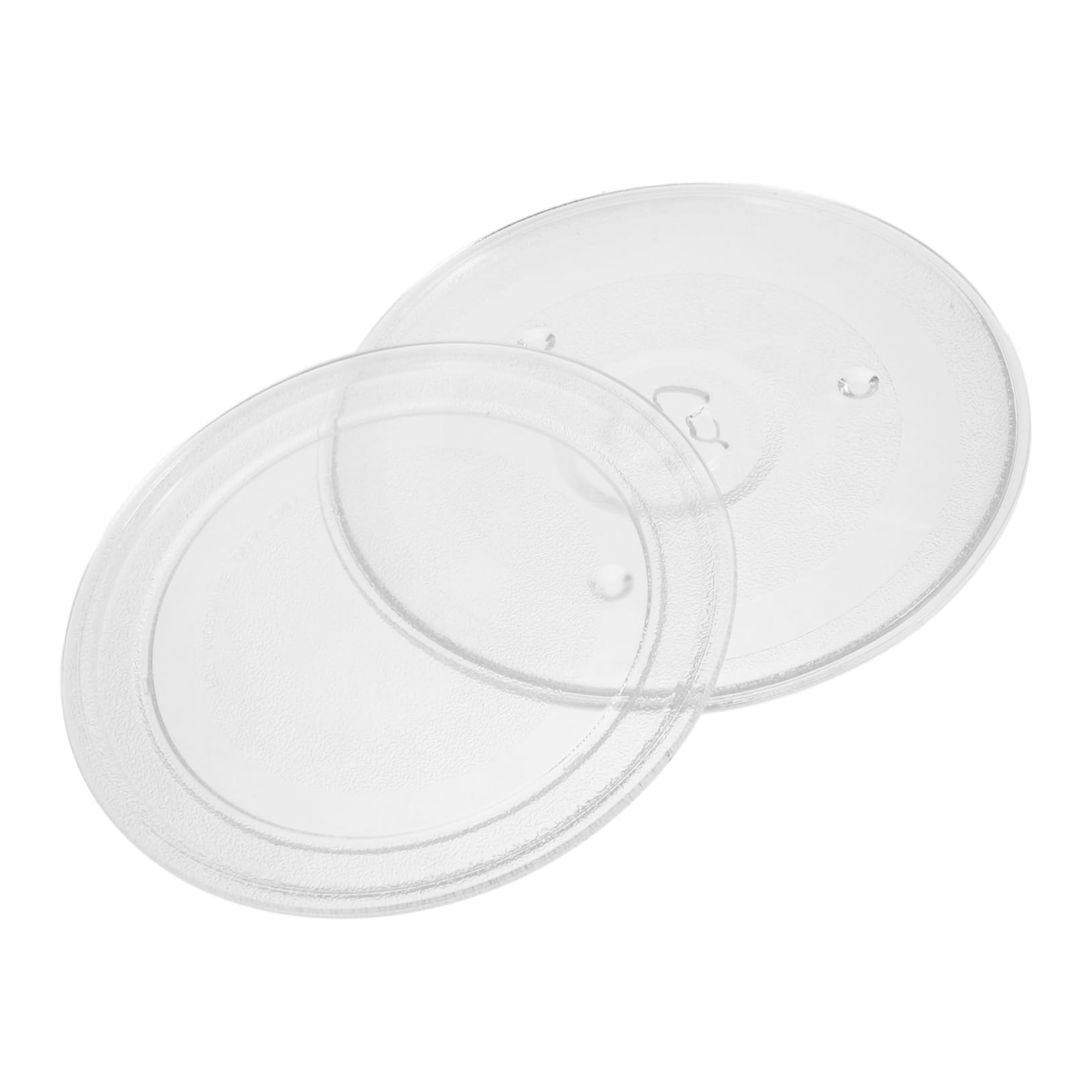 Plateau tournant verre pour micro-ondes HOMSFOU idéal pour simplifier vos repas de famille