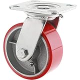 Grizzly 59125 Heavy-Duty Swivel Caster, 5-Inch