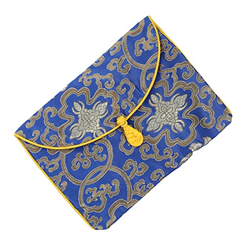 ABOOFAN 4 Pçs Suporte De Suprimentos Padrão Carregando Bolsa De Capa Chinesa Capas De Bíblia Zen Flo