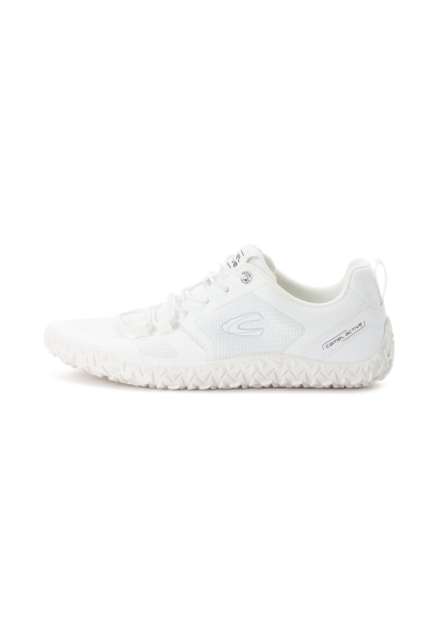 camel active Women's Damen Leichter Sneaker mit Griffiger Sohle Weiß, Womenswear-36 Snow Shoe, White, 3.5 UK