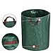Produktbild Bangxiu Gartenabfallsäcke 100L Garten-überschüssige Taschen, Wiederverwendbare zusammenklappbare Gartenarbeit Blatt-Behälter-Behälter Abfalleimer Pool Garden Leaf Müllsack