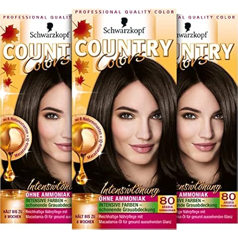 COUNTRY COLORS Intensiv-Tönung 80 Arabia Schwarzbraun Stufe 2 Cover
