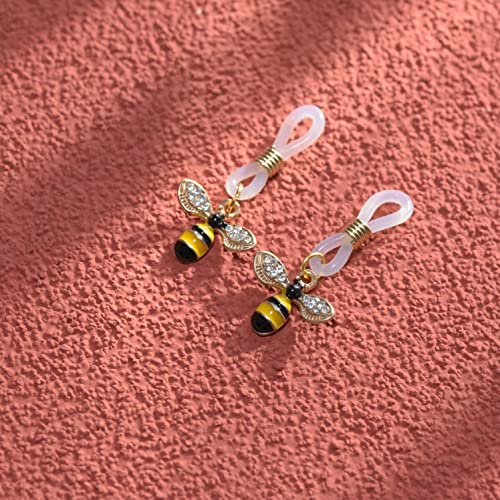 Kingdot Cute Bee Bear Non Piercing Nipple Jewelry, Fake Nipple Piercing, Adjustable Nipple Rings, Non-Pierced Nipple Rings For Women Girl（Bee） #TOP6