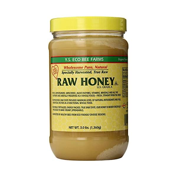 YS Eco Bee Farms RAW HONEY Raw, Unfiltered, Unpasteurized Kosher