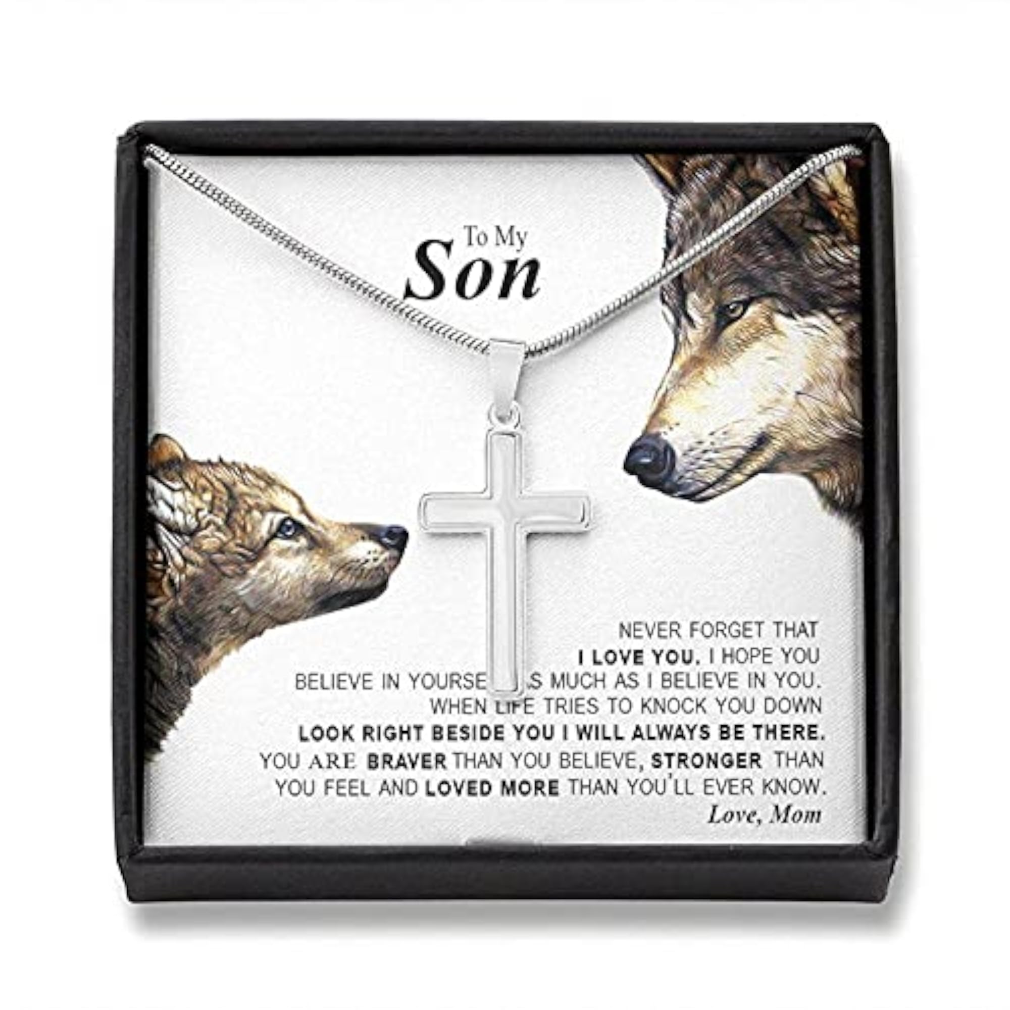 Son's 925 Silver Birthday Gift Necklace for Boys