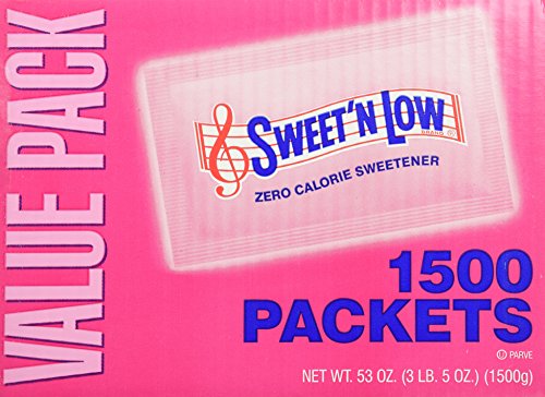 Sweet and Low Zero Calorie Sweetener 1500 Individual Serving Packets image 5