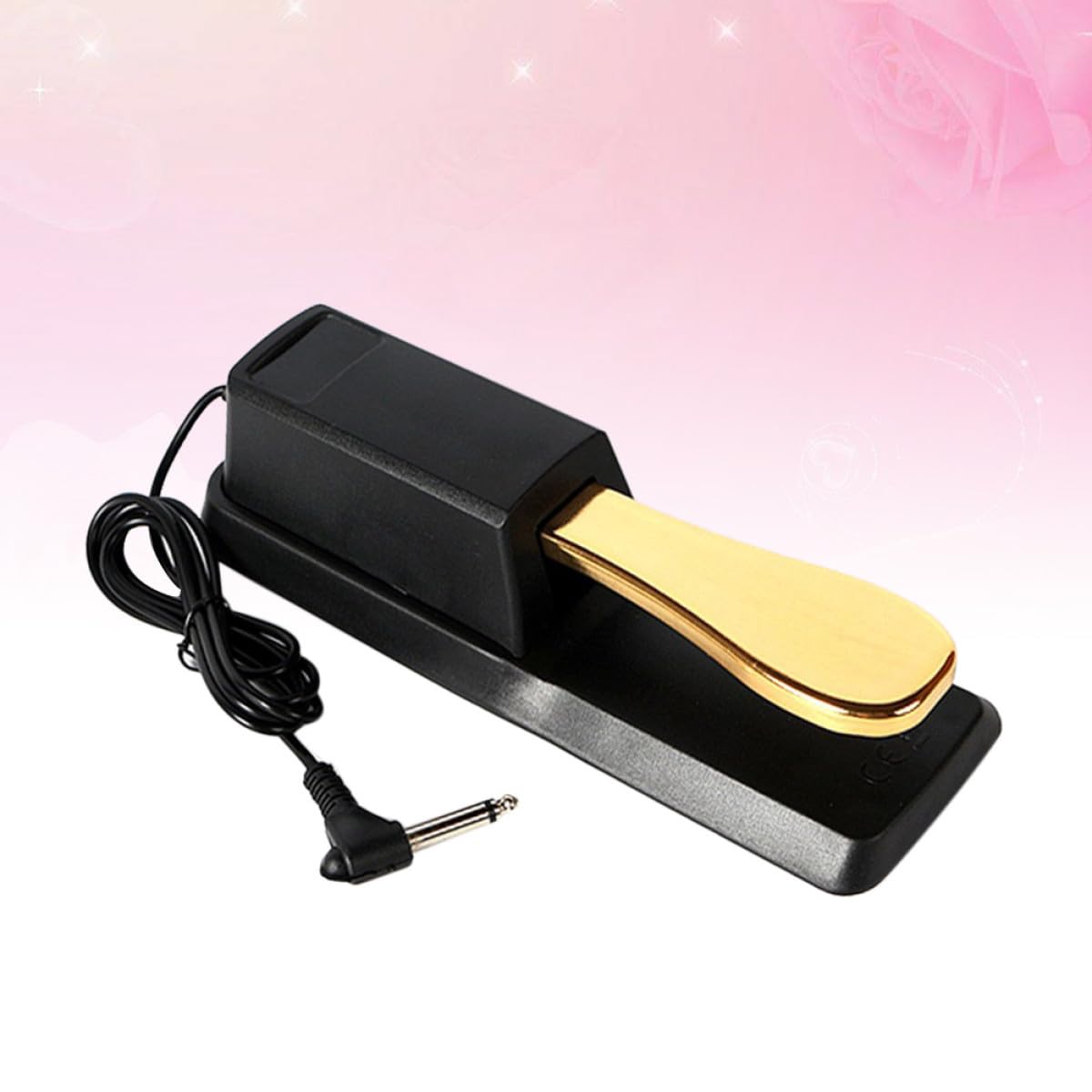 Pedale Sustain per Pianoforte Digitale in Lega Antiruggine Pedale Damper per Tastiera Elettronica e Sintetizzatore Accessorio Professionale Compatibile Strumenti a Tastiera
