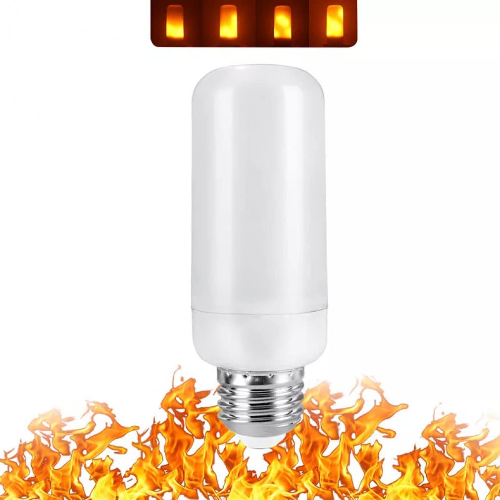 Lampadine a Fiamma simulata a LED E27 5W 85-265V 2 modalità Accessori elettronici per la casa Lampada Lampadine a Effetto Luce a Fiamma