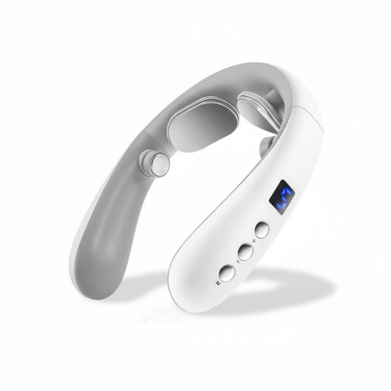 Electrical Muscle Massage Neck-Warming Heated Neck Multifunctional Wellness Device Remote Control-image-21
