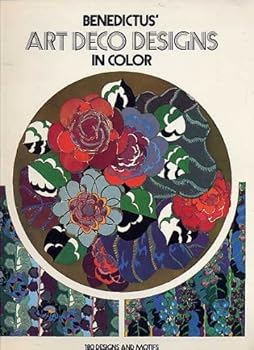 Paperback Benedictus' Art Deco Designs in Color Book