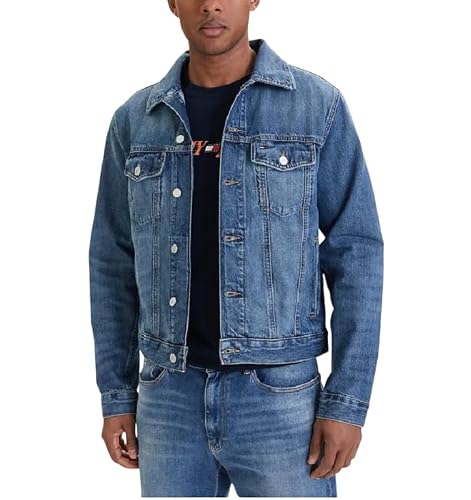Vêtements Tommy Jeans Ryan Rglr Trckr Jckt DM0DM23003 pour - vue 2