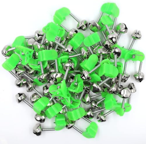 DAFURIET 50 Pieces Fishing Pole Bells