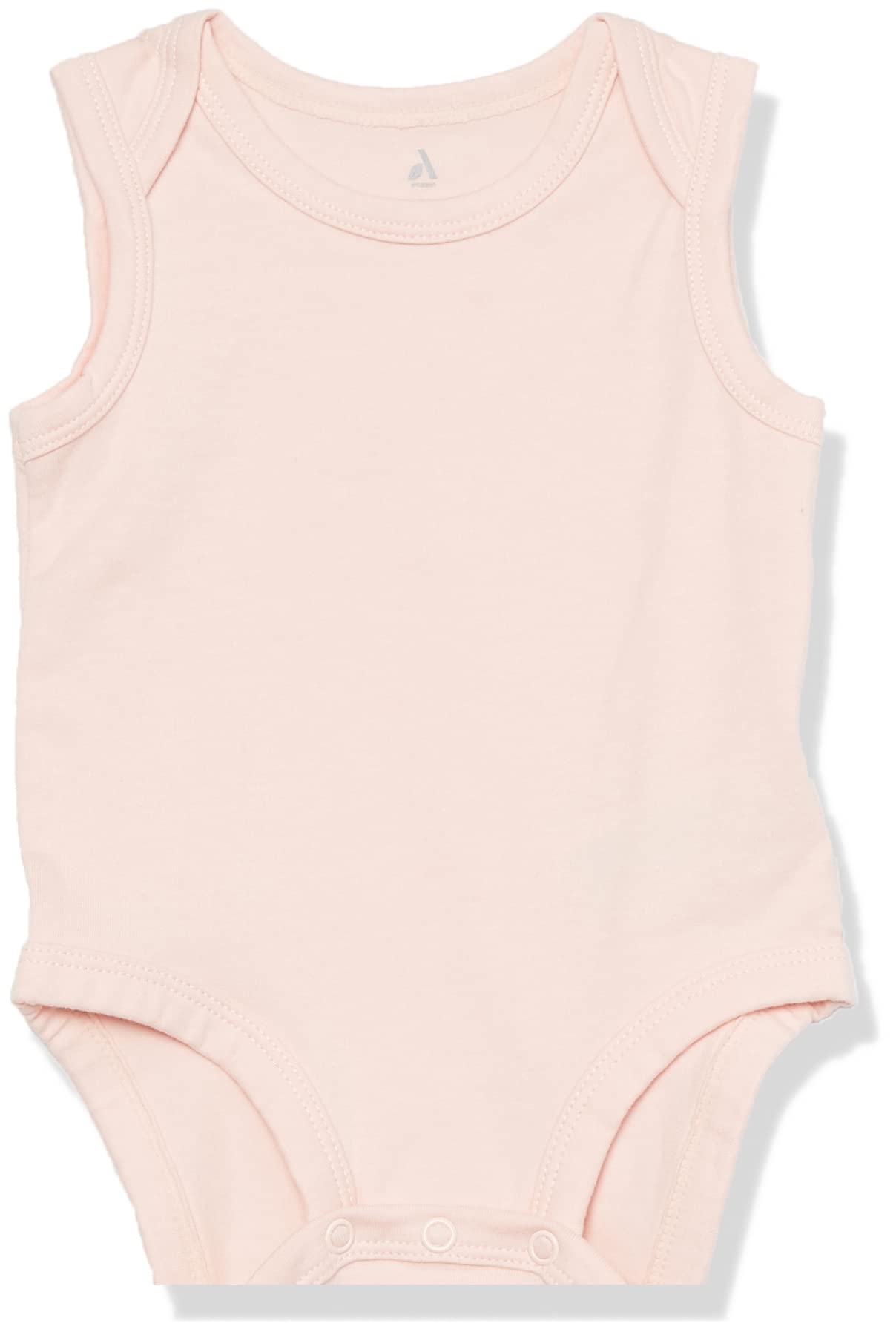 Amazon Essentials Body Senza Maniche in Jersey di Cotone Elasticizzato (precedentemente Amazon Aware) Unisex Bimbi, Pacco da 3