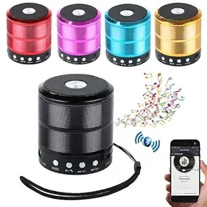 WS 887 Wireless Bluetooth Multimedia Speaker (Assorted)