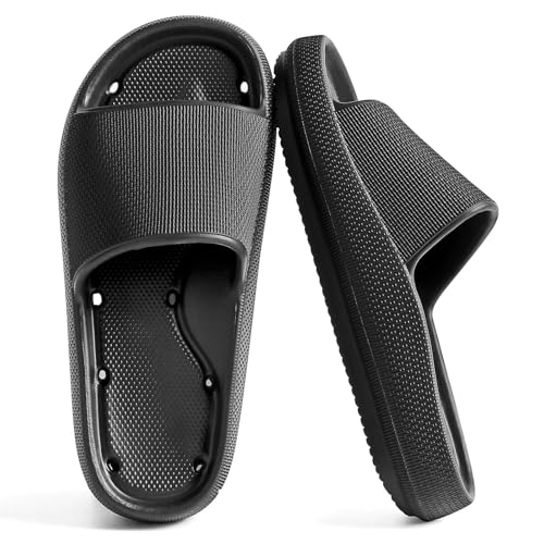 Image of Unisex Arch Support Shower Shoes with Drain Holes Slides | Drain hole,Lightweight,Comfortable,Durability,Sole cushioning,Quick-drying,indoor outdoor wear