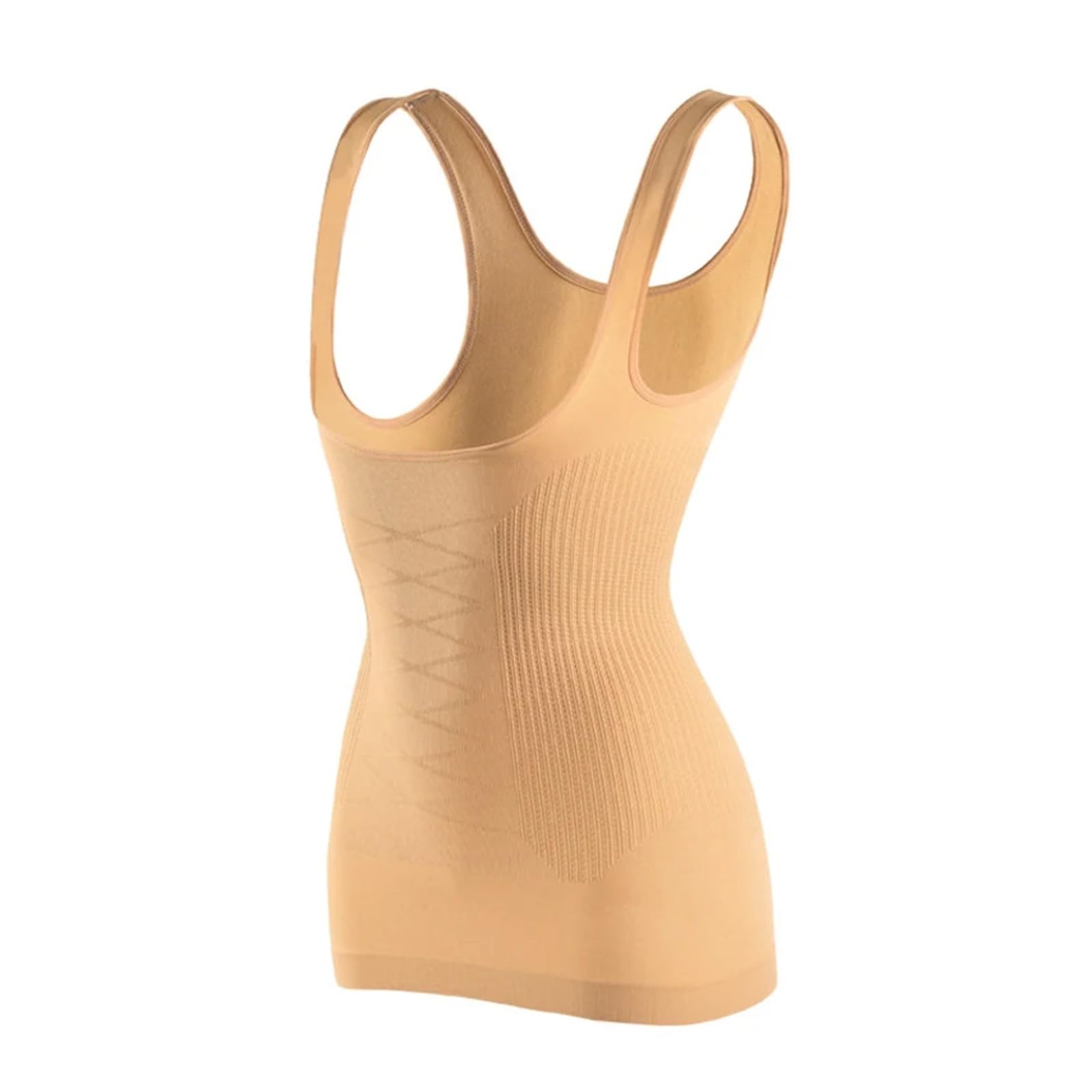 LXHZSY Women Shapewear Women Slimming Vest Shaper Tummy Control Tank Top Bodysuits Shapewear Waist Corset Girdle Body(Skin,XXXL)