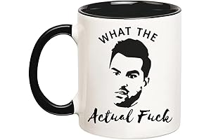Fonhark - What The Actual Fuck, Creek Merch, David Rose Quotes Mug,...