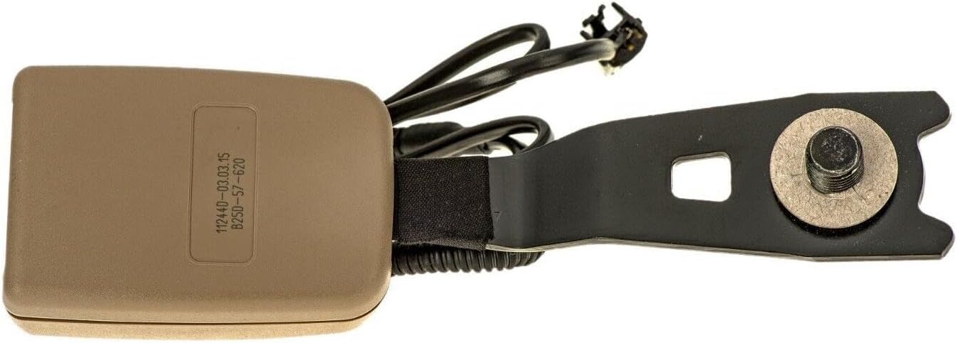 Genuine OEM 2001-2003 For Mazda Protege 5 Front Left Driver seet Belt Buckle Receiver Beige B25D-57-620C-82 B25D57620C82