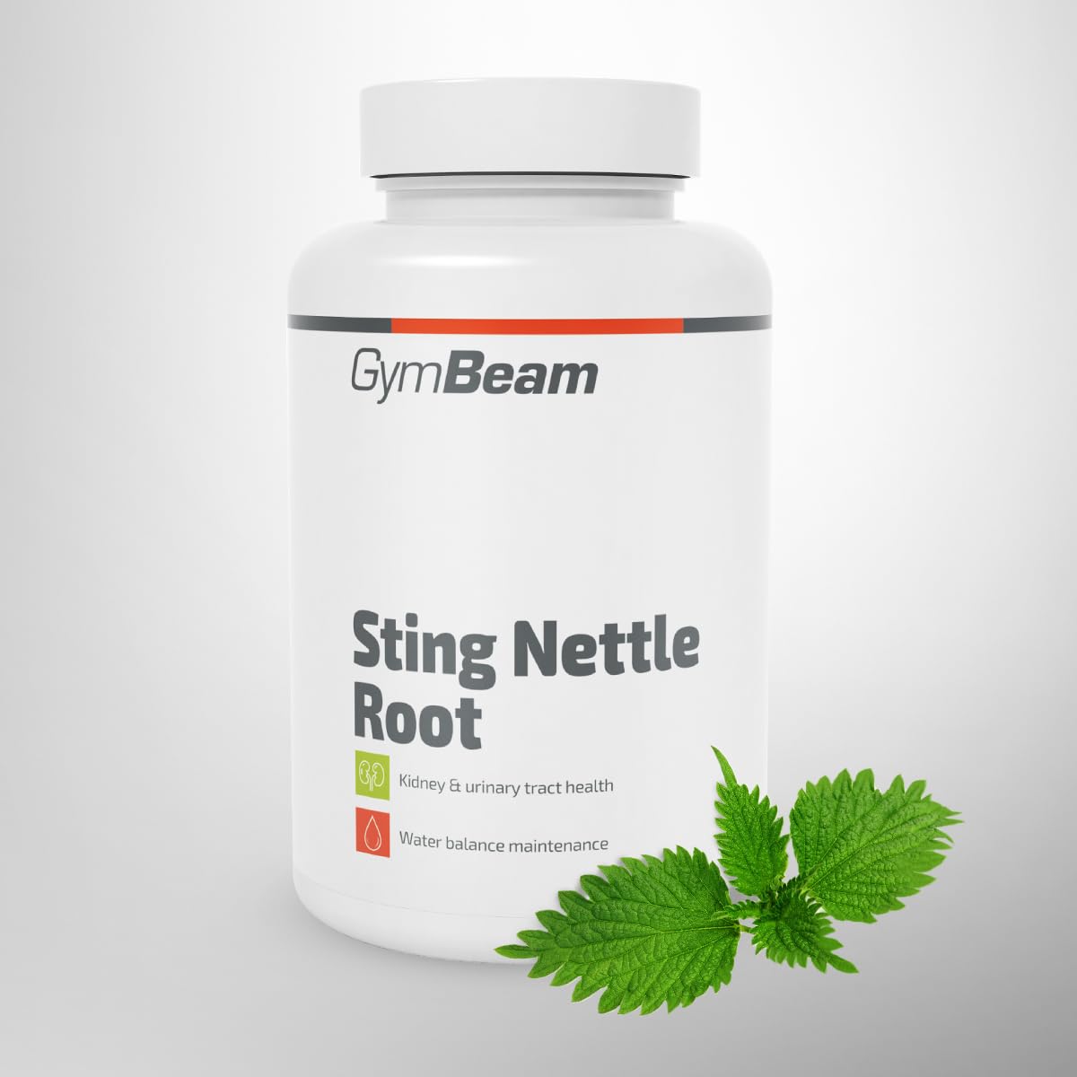 GymBeam Estratto di Radice di Ortica 90 cps, 500 mg Estratto 10:1 (Urtica dioica), Supporta la Salute Muscolo-Scheletrica e Cardiovascolare, Disintossicazione Naturale, Supporto al Ciclo Mestruale