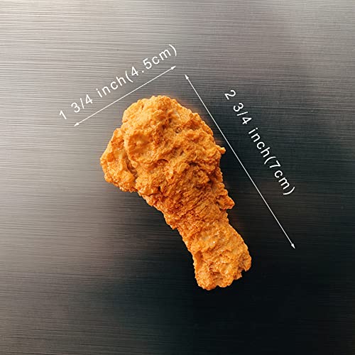 Imanes Decorativos de Alitas de Pollo en Resina miniatura 6