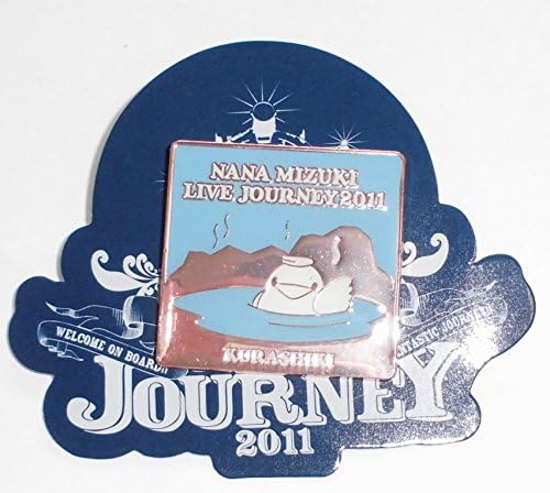 Amazon 水樹奈々 Live Journey 11 会場限定 ピンズ 倉敷 ピンバッジ ライブ グッズ バッジ おもちゃ