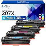 Rendement de la page: 3150 pages par Toner 207X 207A 207XBK 207ABK W2210X Noir, 2450 pages par Toner 207 X W2211X W2212X W2213X Cyan/Magenta/Jaune(Avec une couverture de 5%)