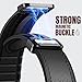 Charlam Magnetic Leather Bands Compatible with Samsung Galaxy Watch 7 Band 6 5 4 FE Active 2 40mm 44mm/Watch 6/4 Classic/Watch 5 Pro/3, 20mm Genuine Leather Straps for Samsung Watch Bands Men Women