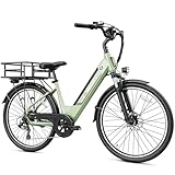 【Upgraded Brushless Motor & 28+MPH Max Speed】This ebike for adults is equipped with a 1200W Peak high-speed brushless motor, 60Nm maximum torque, and up to 28+MPH speeds . Long-range e-bike offers perfect efficiency and balance of power, making you s...