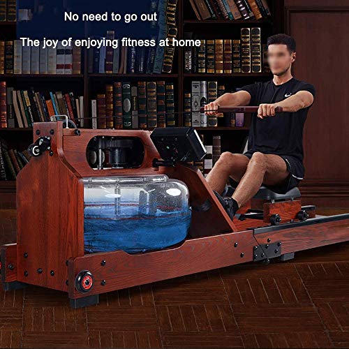 Image of Rowing Machines Rowing Machine with LCD Smart Display 180 Folding Universal Wheel Design Free to Rotate and Move 13L Water Tank Suitable for Home Fitness Exercise