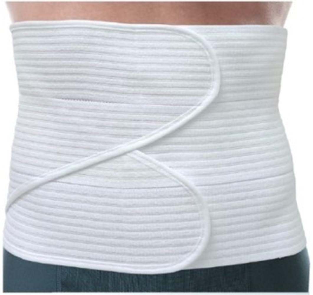 p age Brustgurt nach Operationen, Höhe 28 cm, aus Mikrofaser, weiß, Einheitsgröße