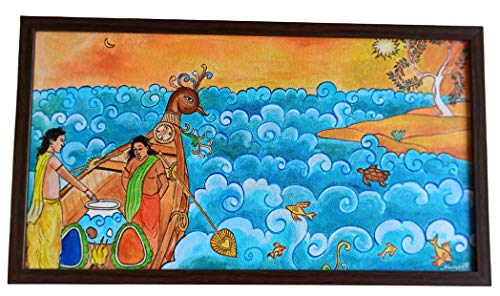 ALL IN ONE Journey Through Life Acrylic Mural Painting